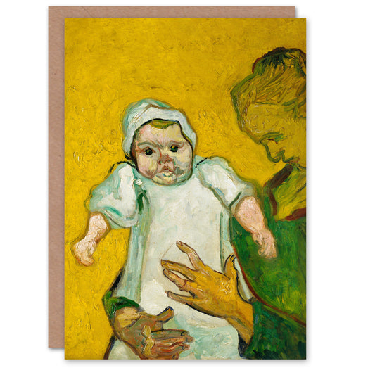 Vincent van Gogh Art Card Madame Roulin and Her Baby