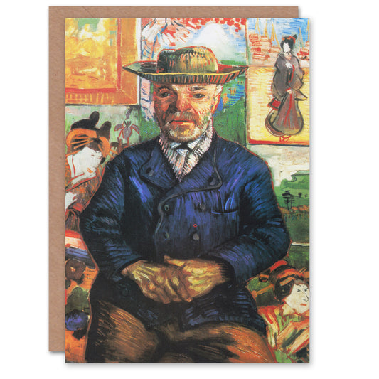 Vincent van Gogh Art Card Portrait of Pere Tanguy