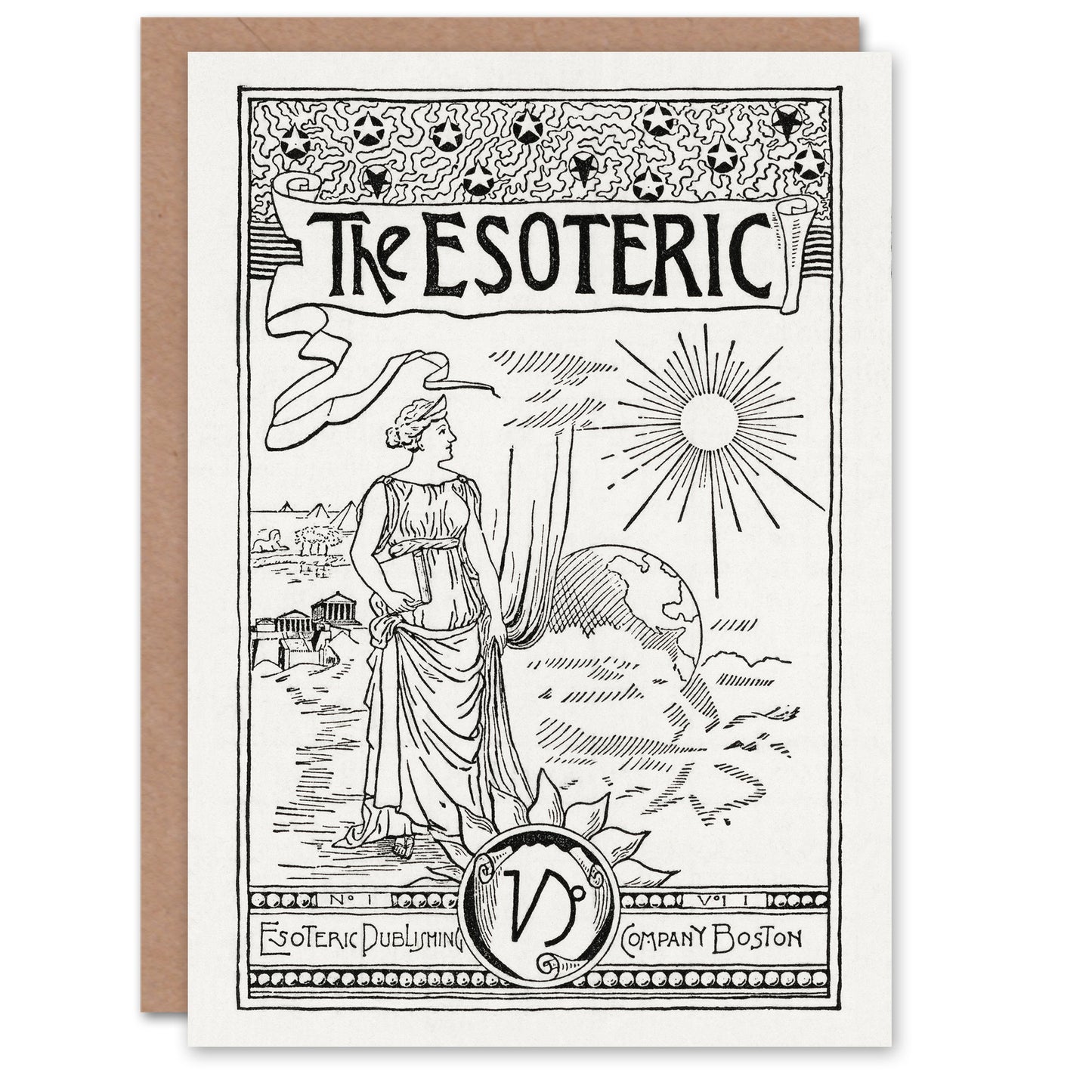Hiram Erastus Butler Art Card The Esoteric Journal Cover