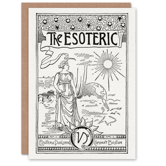 Hiram Erastus Butler Art Card The Esoteric Journal Cover