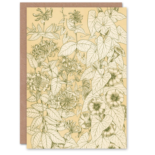 Owen Jones Art Card Leaves From Nature No 9 Vintage Botanical