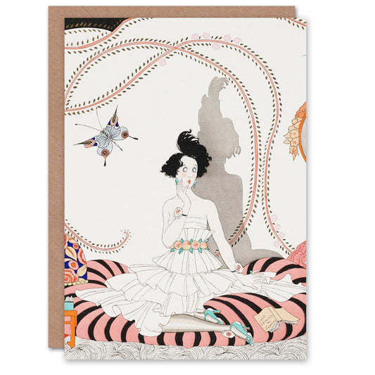 George Barbier Art Card The Fashionable Apartment