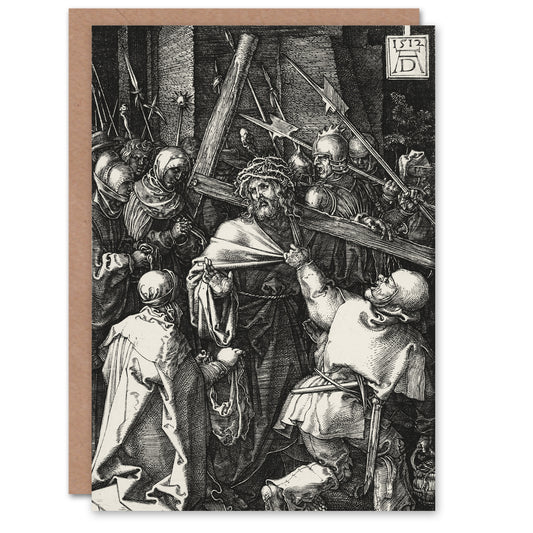 Albrecht Durer Art Card Bearing of the Cross to Golgotha