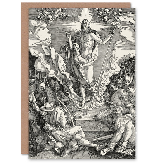 Albrecht Durer Art Card Large Passion Series The Resurrection
