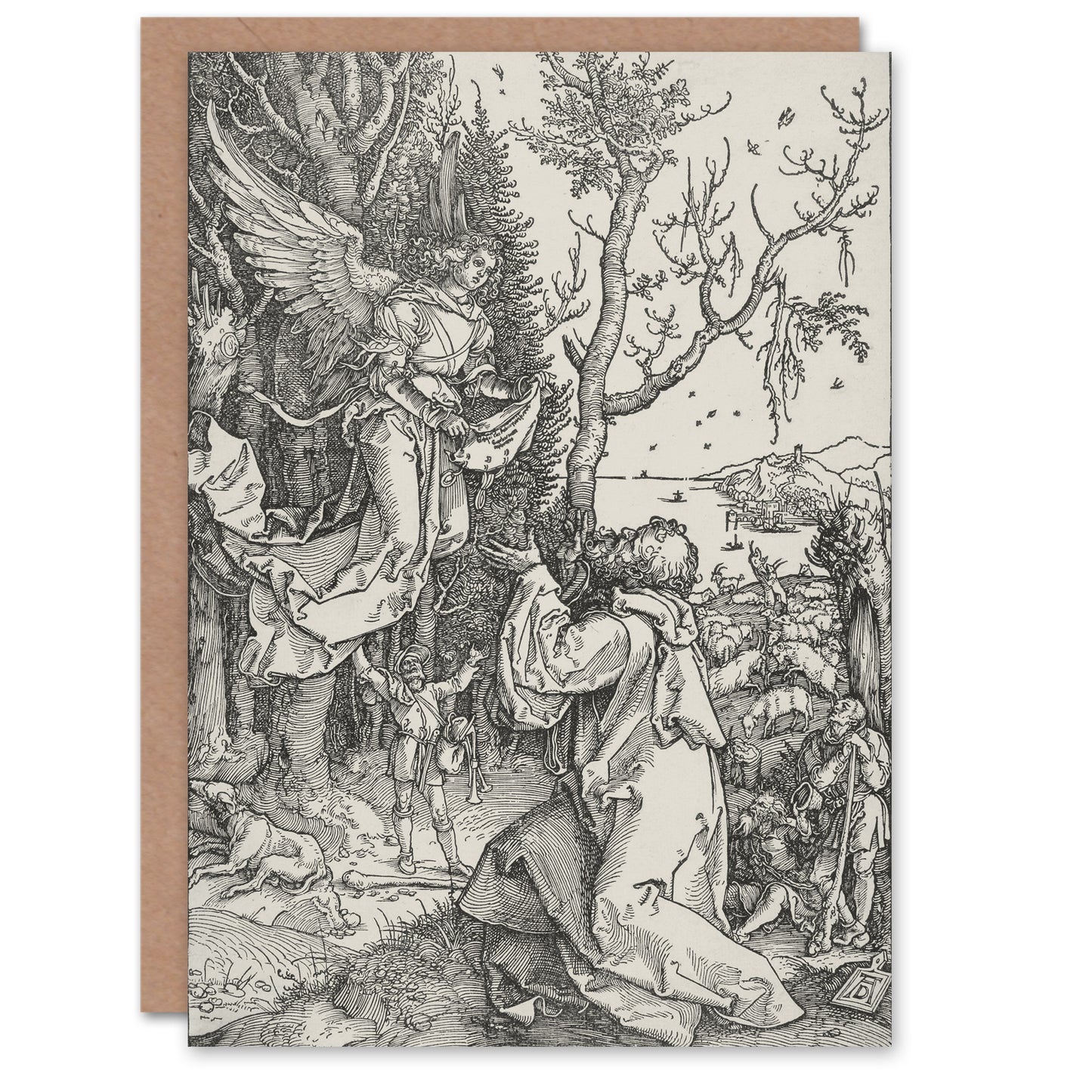 Albrecht Durer Art Card Life of the Virgin Joachim and the Angel