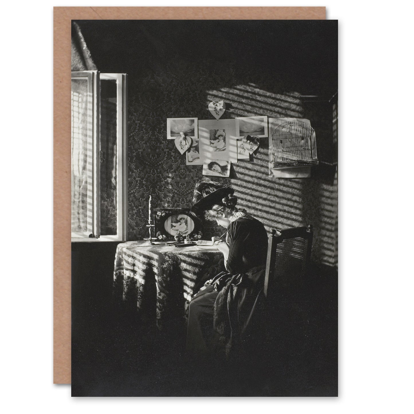 Alfred Stieglitz Art Card Sun Rays Paula in Berlin Portrait