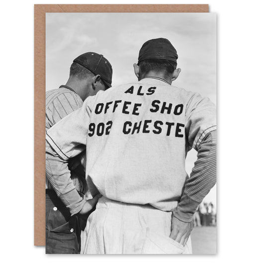 Dorothea Lange Art Card Baseball Game Shafter Migrant Camp