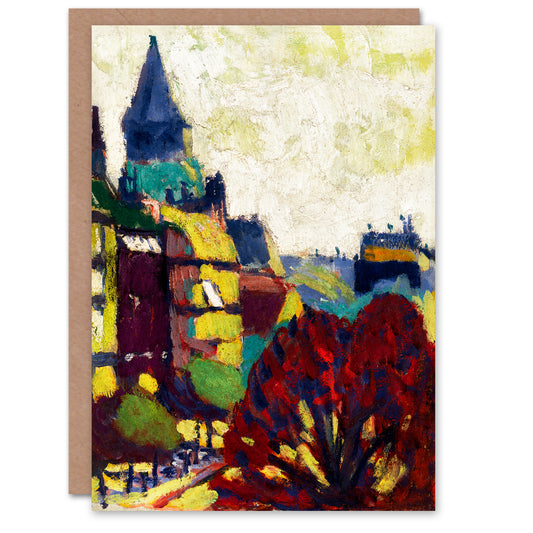 Henry Lyman Sayen Art Card St Germain Des Pres Abbey