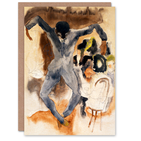 Charles Demuth Art Card Dancing At Marshalls Hotel