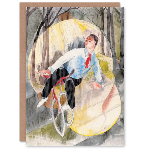 Charles Demuth Art Card In Vaudeville The Bicycle Rider