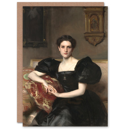 John Singer Sargent Art Card Elizabeth Winthrop Chanler Portrait
