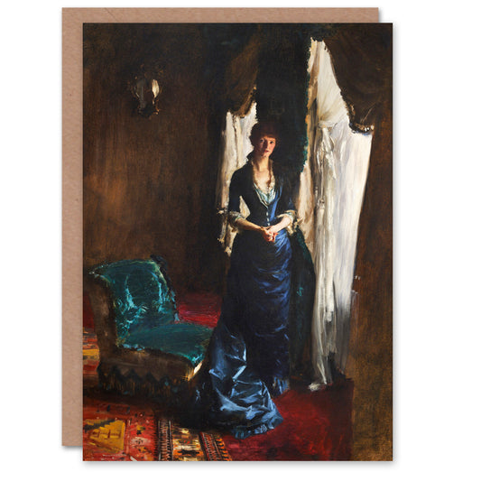 John Singer Sargent Art Card Madame Paul Escudier Portrait