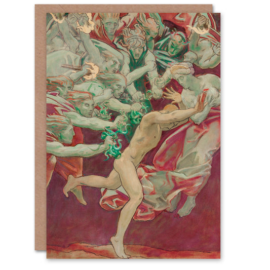 John Singer Sargent Art Card Orestes and the Furies