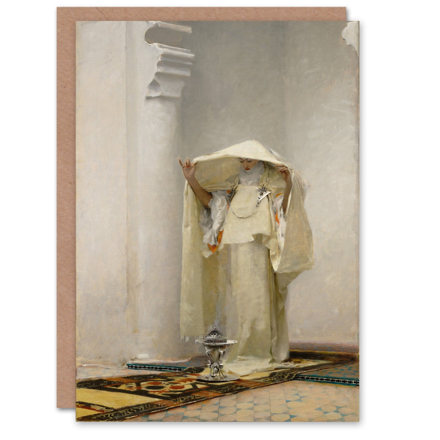 John Singer Sargent Art Card Smoke of Ambergris