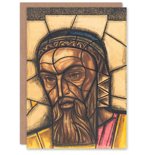 Richard Roland Holst Art Card St Luke Stained Glass Design