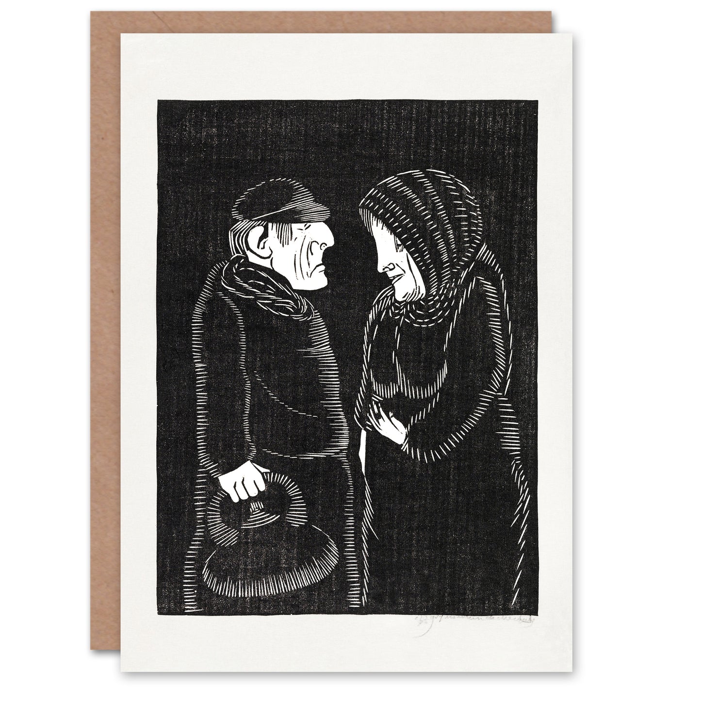 Samuel J De Mesquita Art Card Fantasy Man and woman
