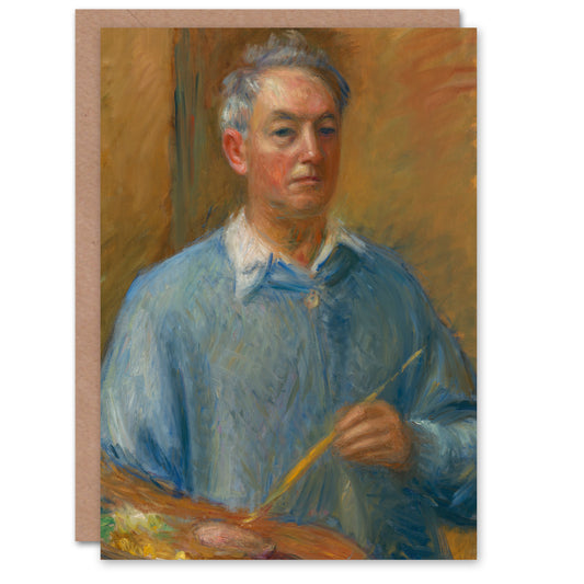 William James Glackens Art Card Artist Self Portrait