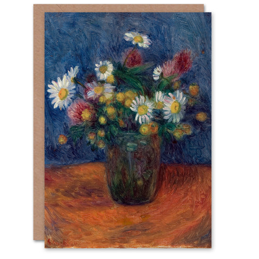 William James Glackens Art Card Flower Bouquet in Vase