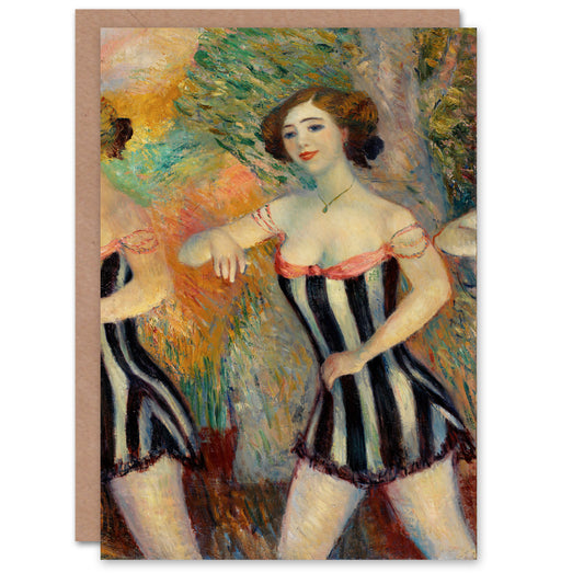 William James Glackens Art Card Pony Ballet Theater Dancer
