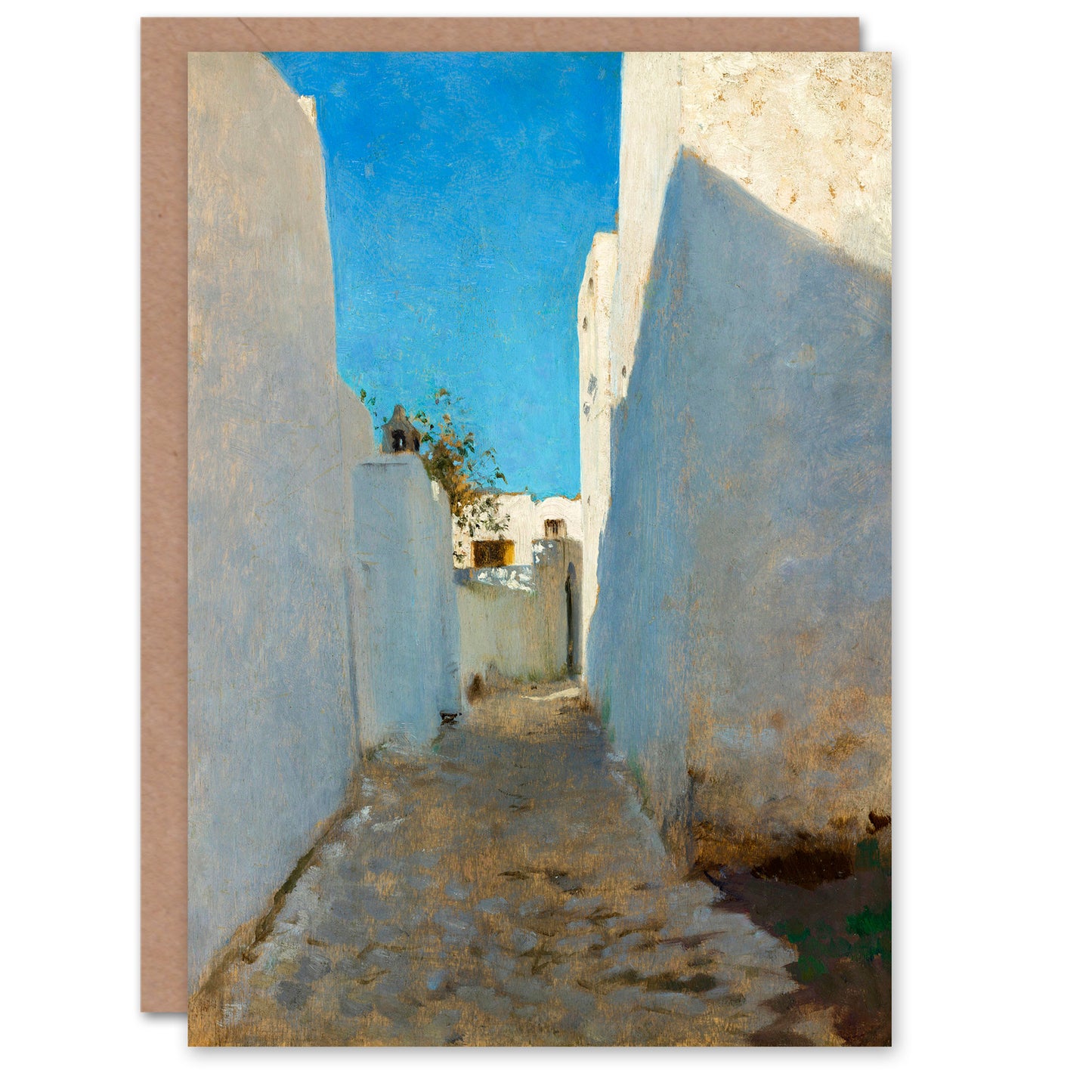 John Singer Sargent Art Card A Moroccan Street Scene
