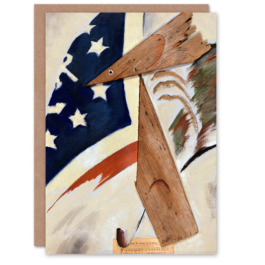 Arthur Dove Art Card Portrait of Ralph Dusenberry