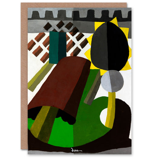 Arthur Dove Art Card The Inn Abstract Landscape Painting