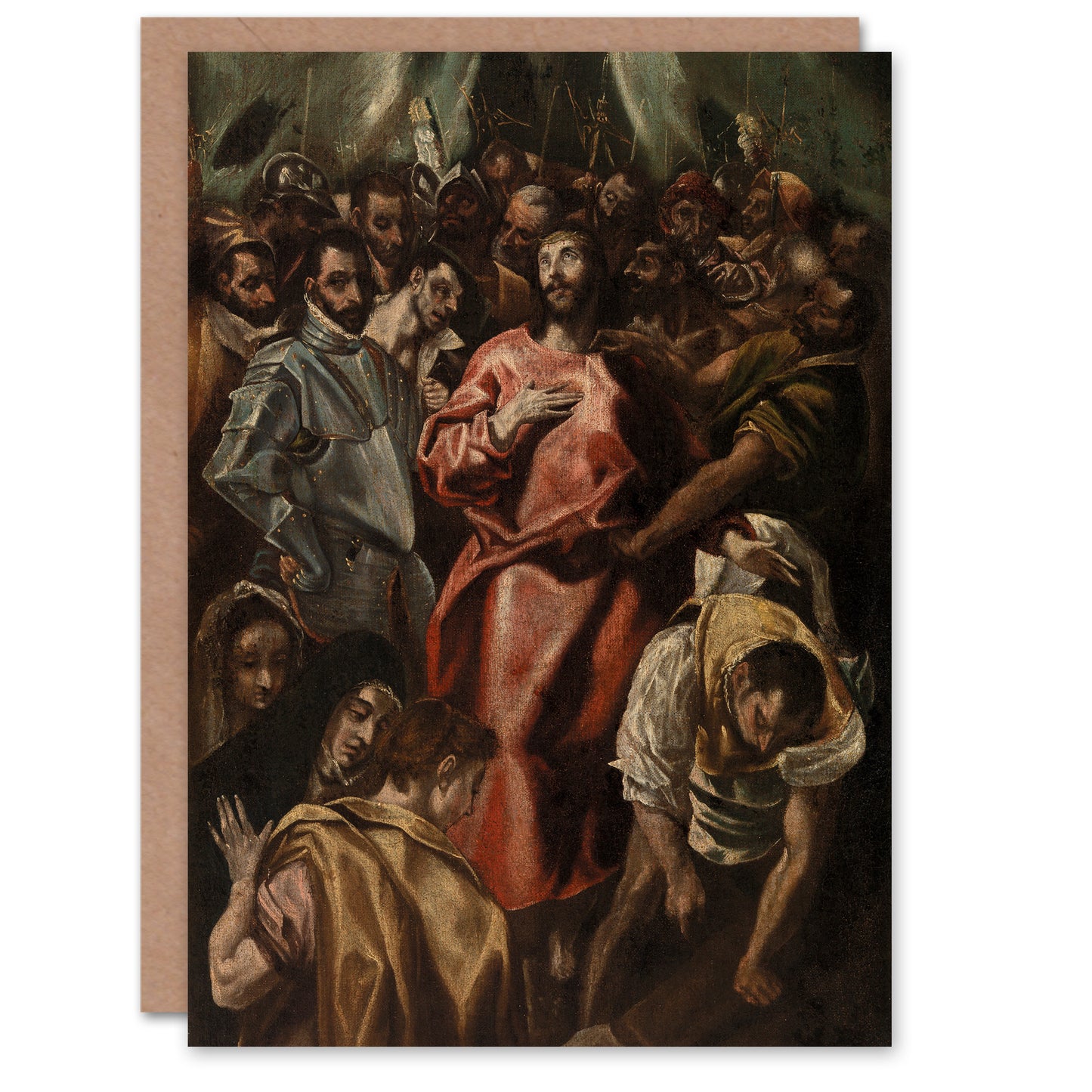 El Greco Art Card Espolio The Disrobing of Jesus Christ