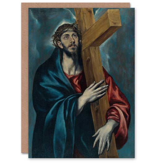El Greco Art Card Jesus Christ Carrying The Cross