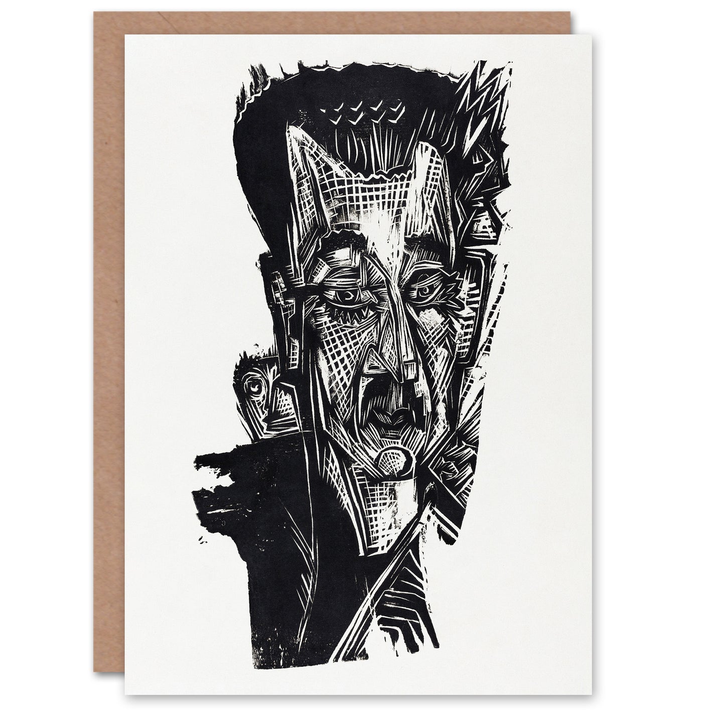 Ernst Ludwig Kirchner Art Card Dr Ludwig Binswanger Portrait