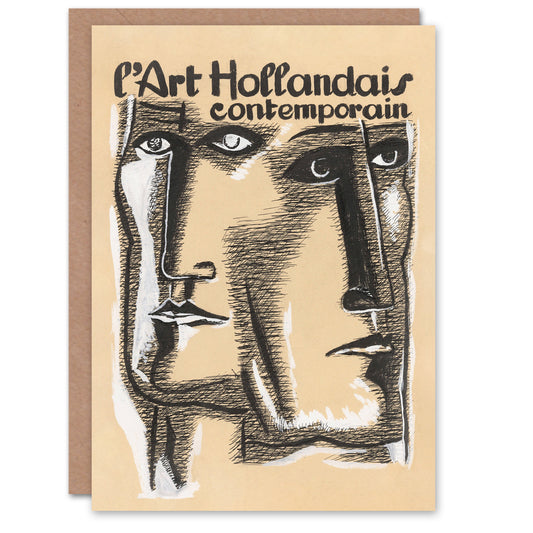 Leo Gestel Art Card Contemporary Dutch Art Book Cover