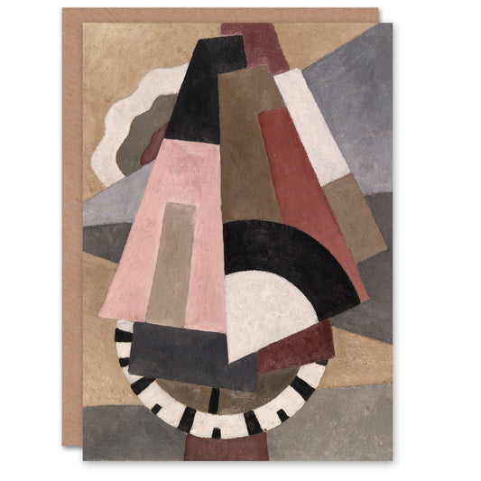 Marsden Hartley Art Card Provincetown Abstract Painting