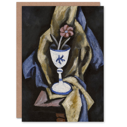 Marsden Hartley Art Card Still Life No 15 Flower in Goblet