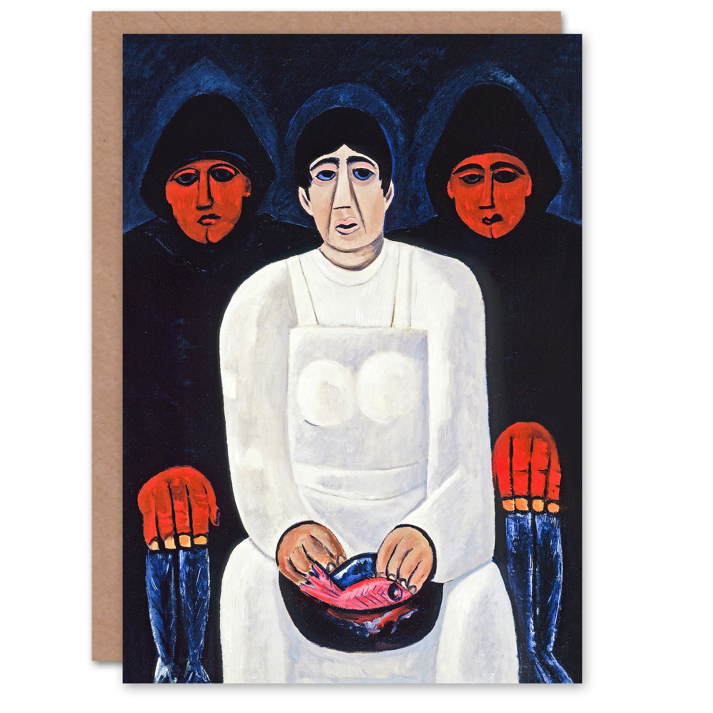 Marsden Hartley Art Card The Lost Felice Oil Painting