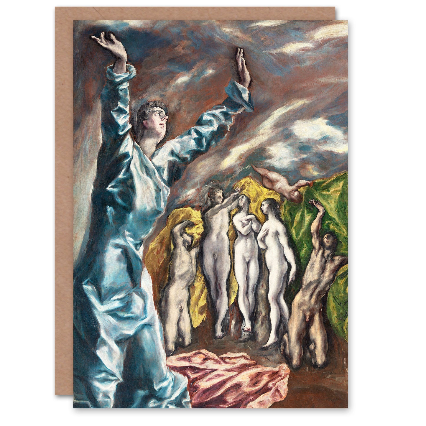 El Greco Art Card Souls of Martyrs Vision of Saint John