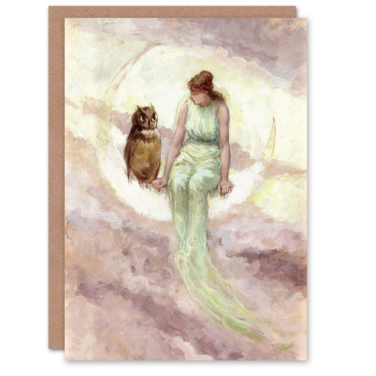 Frederick Stuart Church The Witch's Daughter Art Greeting Card