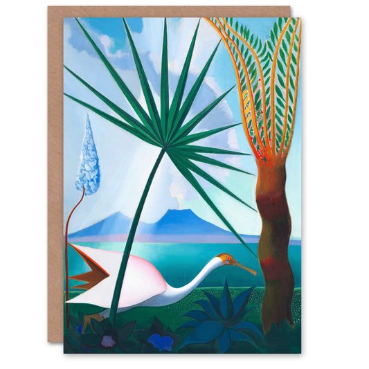 Joseph Stella Neapolitan Song Bay of Naples Art Greeting Card