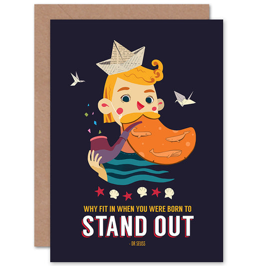 Sailor Boy Stand Out Kids Birthday Birthday Card