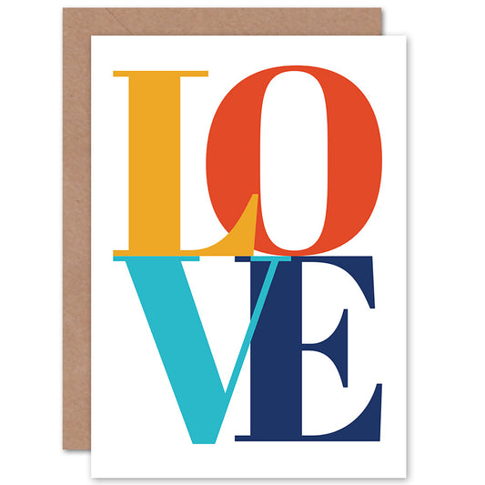 Love Letters Romantic Card