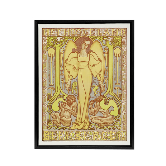 Het Hoogeland Beekbergen Institution Framed Canvas Wall Art Print Toorop