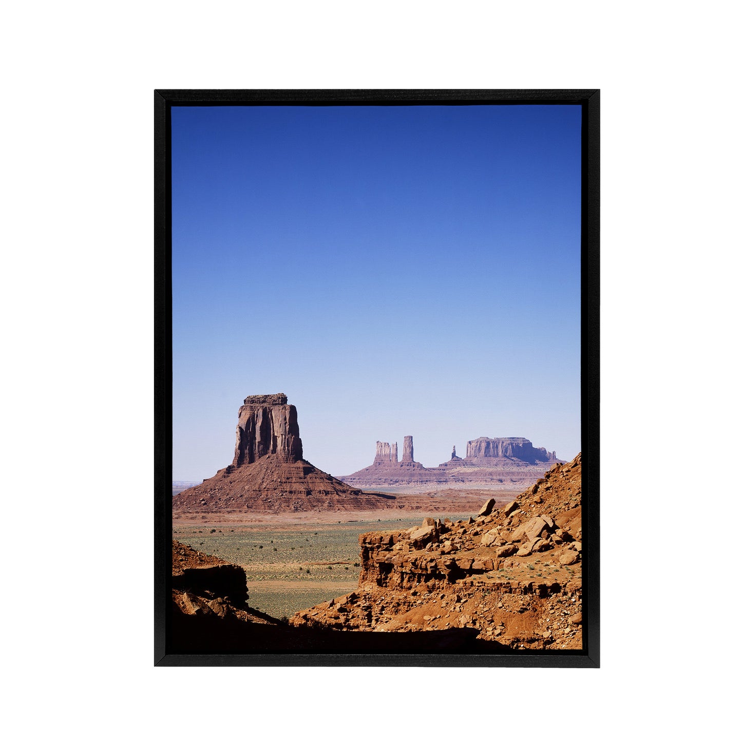 Monument Valley Arizona Carol M Highsmith Framed Canvas Wall Art Print