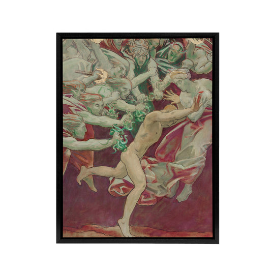 Orestes and the Furies John Singer Sargent Framed Canvas Wall Art Print