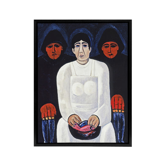 The Lost Felice Oil Painting Marsden Hartley Black Framed Canvas Wall Art