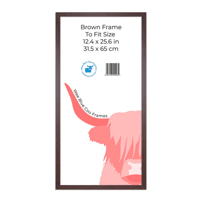 12x25 Inch Wooden Picture Frame
