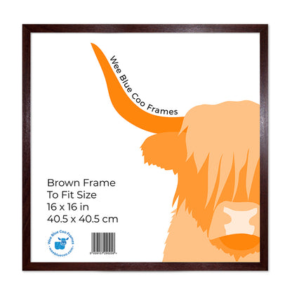 16x16 Inch Wooden Picture Frame