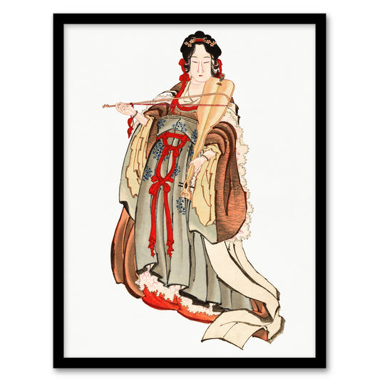 Katsushika Hokusai Framed Wall Art Print Benten Goddess Of Love Home Décor