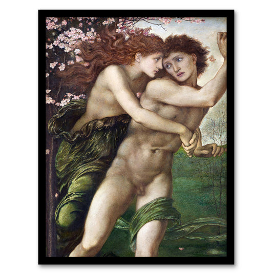 Edward Burne Jones Framed Wall Art Print Phyllis and Demophoon Home Décor
