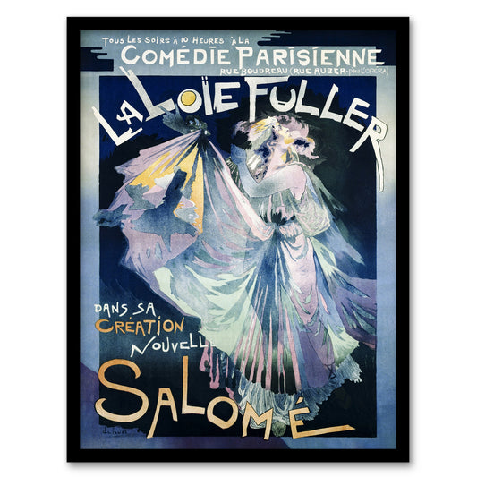 Georges de Feure Framed Wall Art Print Salome Ballet Vintage Advert Home Décor