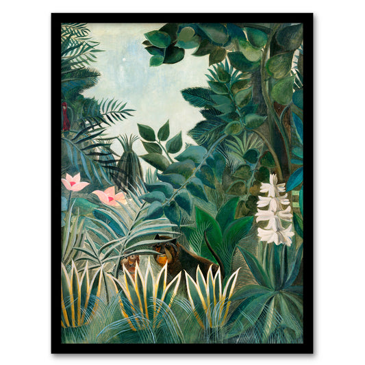 Henri Rousseau Framed Wall Art Print The Dream Equatorial Jungle Home Décor