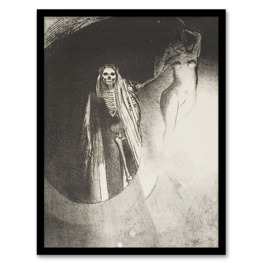 Odilon Redon Framed Wall Art Print Death Let Us Embrace Each Other Home Décor