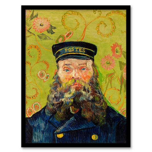 Vincent van Gogh Framed Wall Art Print The Postman Joseph Roulin Home Décor